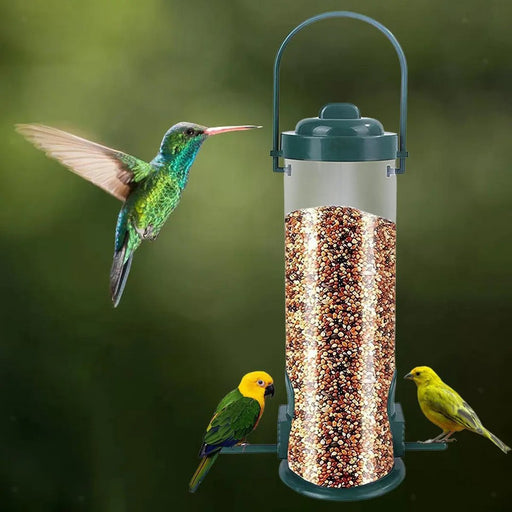 Squirrel-Proof Bird Feeder - Decoration Hanging Hummingbird Water Feeder Tools - Gear Elevation