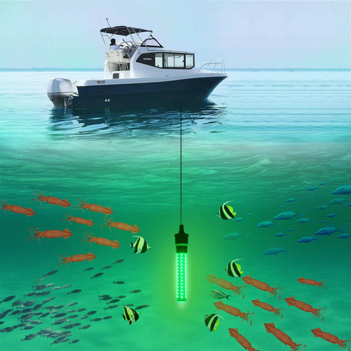 Underwater Night Fishing Light - Lumens Fish Attracting Light, Night Fishing Light - Gear Elevation