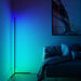 Vivid Corner Floor Lamp, Dimmable, with Music Sync, for Living Room, Gaming Room - Gear Elevation