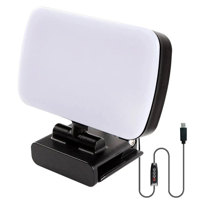 Vlog & Video Conference Lighting Kit - Small Zoom Light for Video Recording/Live Streaming/Remote Working/Distance Learning/Online Meeting/Laptop Video Conferencing and Make up - Gear Elevation