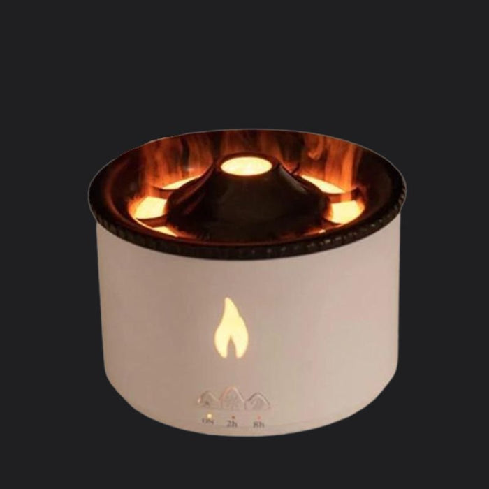 Volcano Aroma Diffuser - Humidifier Flame and Volcano for Bedroom, Living Room, Office, Spa & Yoga - Gear Elevation
