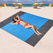 Waterproof Beach Mat - Big & Compact Sand Free Mat Quick Drying, Lightweight & Durable - Gear Elevation