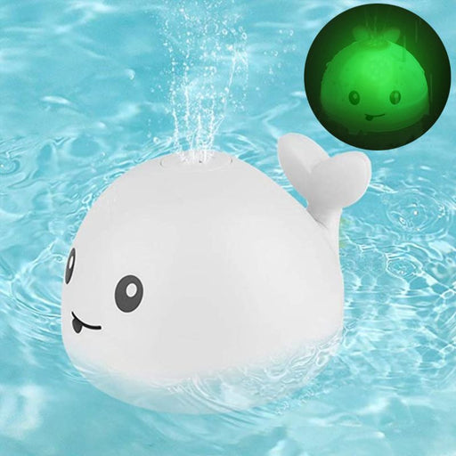 Whale Bath Toy, Baby Light Up Bath Tub Toys, Water Sprinkler for Toddlers Infants - Gear Elevation