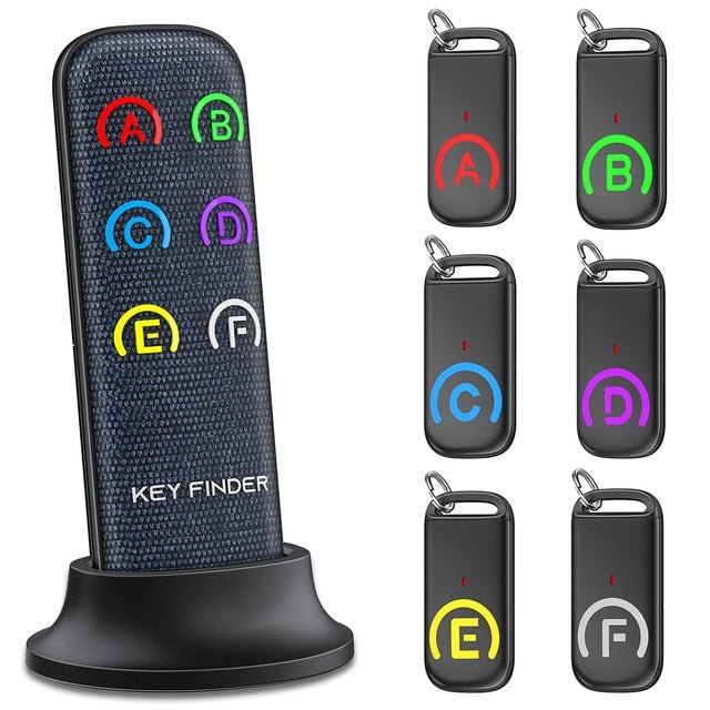Wireless Item Tracker Remote with Alarm Tag Keychain, Up to 100ft Working Range - Gear Elevation
