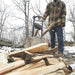 Wood Splitter - Sturdy Cast Steel Log Splitter Wedge - Gear Elevation